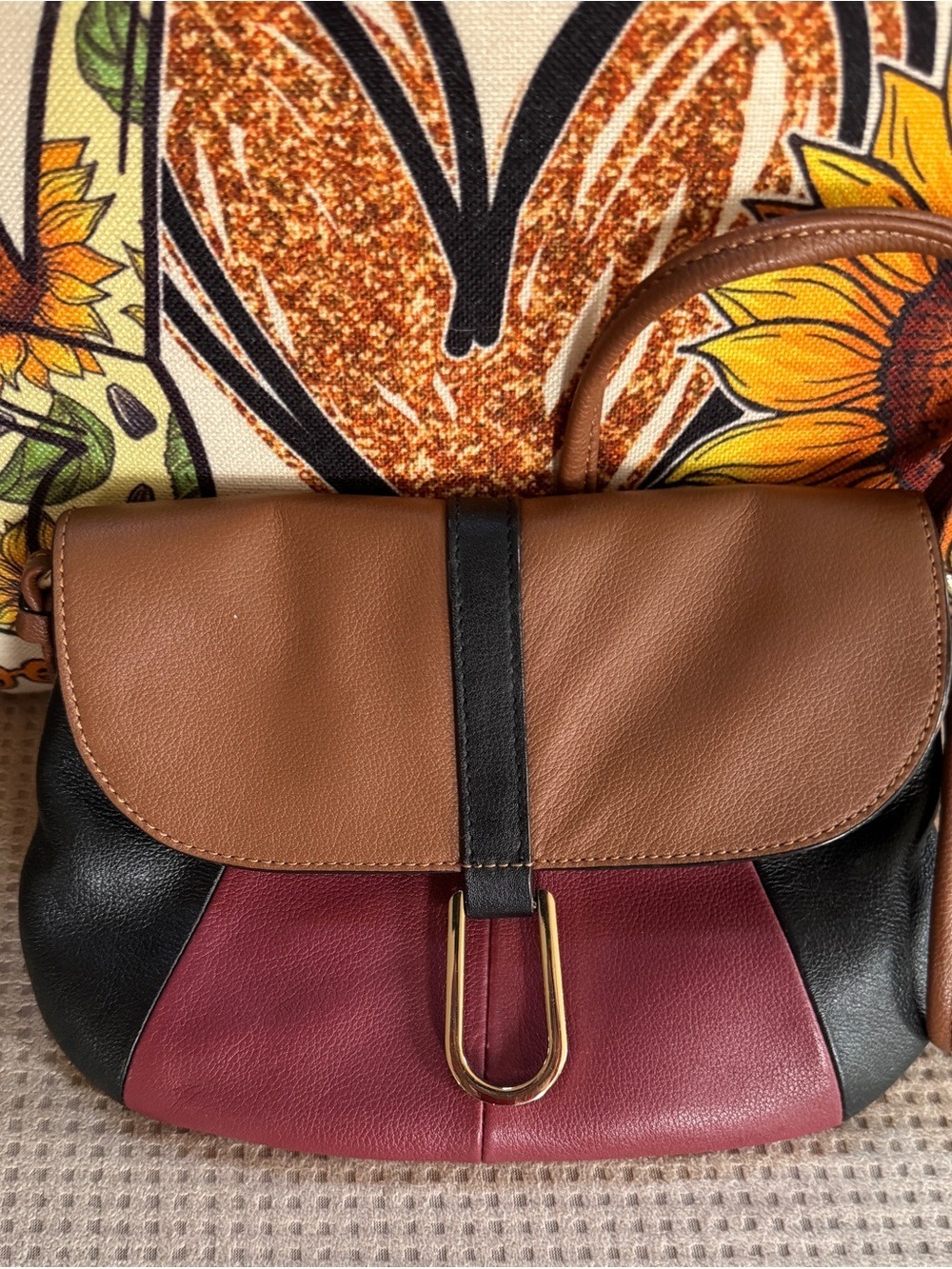Wilsons Leather Colorblock Crossbody Bag